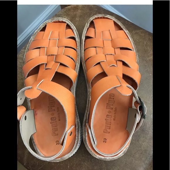 New Urban Outfitters Punto Pigro Platform Fisherman Sandal 39 or 9 and 40 or 10 - Picture 9 of 16